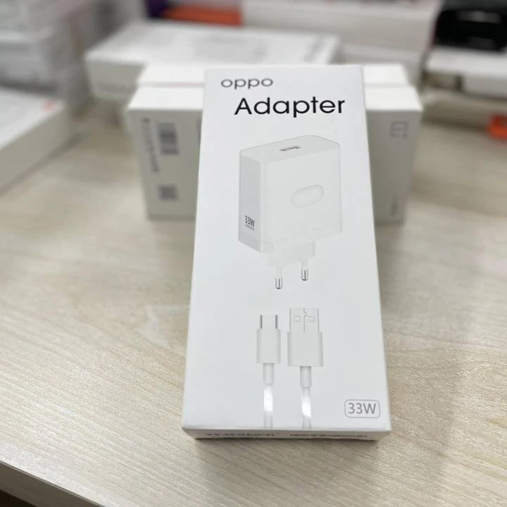 OPPO SuperVOOC 33W Fast Charger Adapter for OPPO A57, A77, A78, F21s Pro, A98