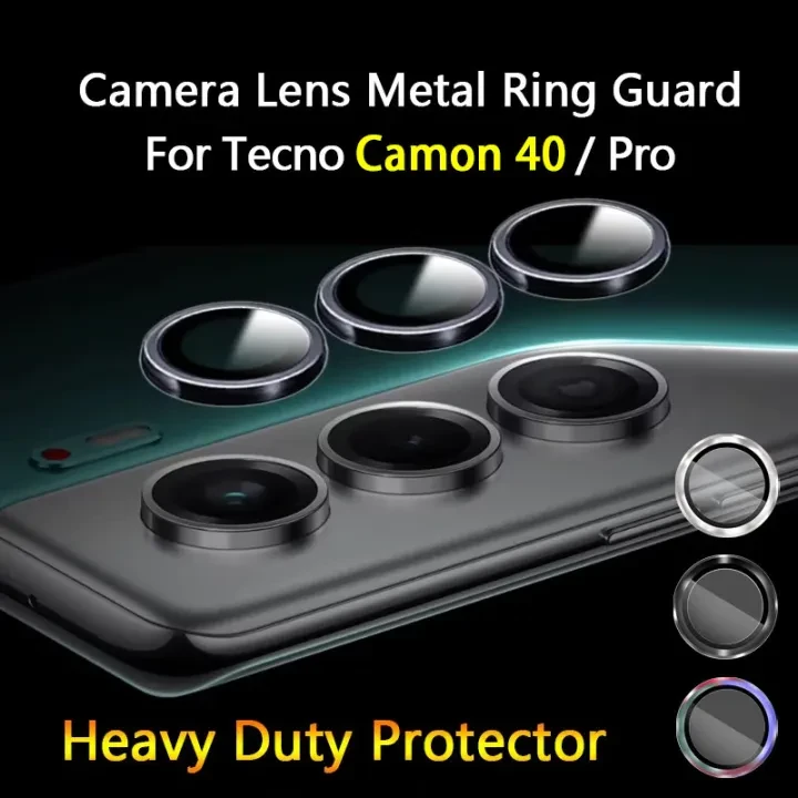 For vivo Y03 4G / vivo Y18 4G / vivo Y18e 4G / Vivo T3 Lite 5G / vivo Y28s 5G / vivo iqoo Z9 Lite 5G Camera Protector WSKEN Metal Ring Tempered Glass Camera Lens Protector