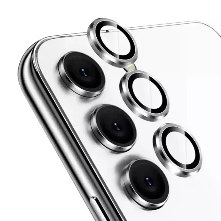For Oppo Reno12 5G Oppo Reno 12 5G Camera Protector WSKEN Metal Ring Tempered Glass Camera Lens Protector