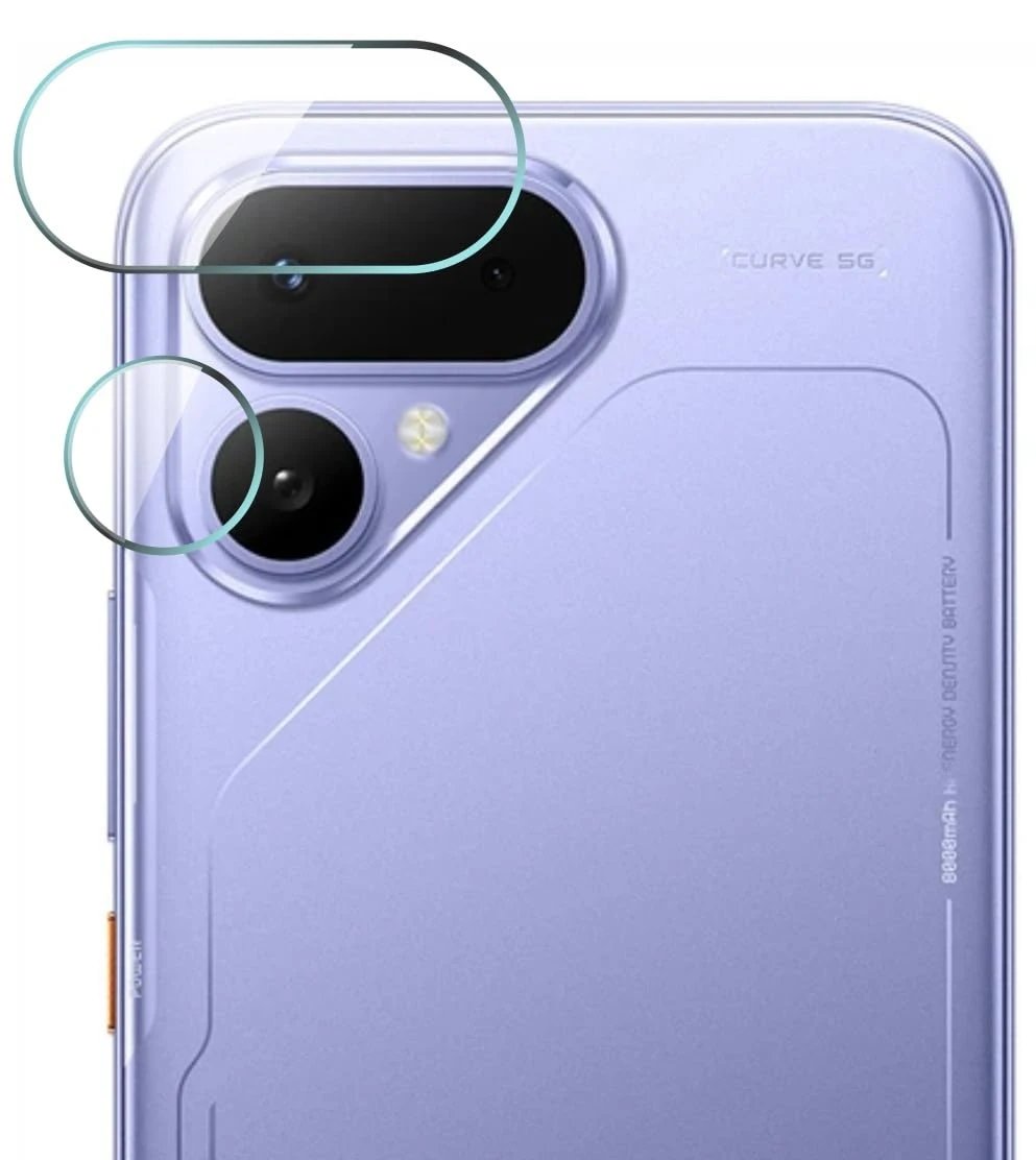 Camera Protector For Tecno Pova Curve 2 WSKEN Metal 3D Tempered Glass Camera Lens Protector