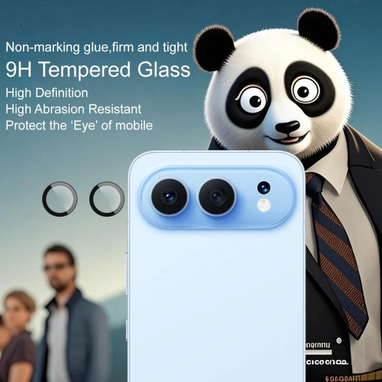 Camera Protector For Honor 500 5G WSKEN Metal Ring Tempered Glass Camera Lens Protector