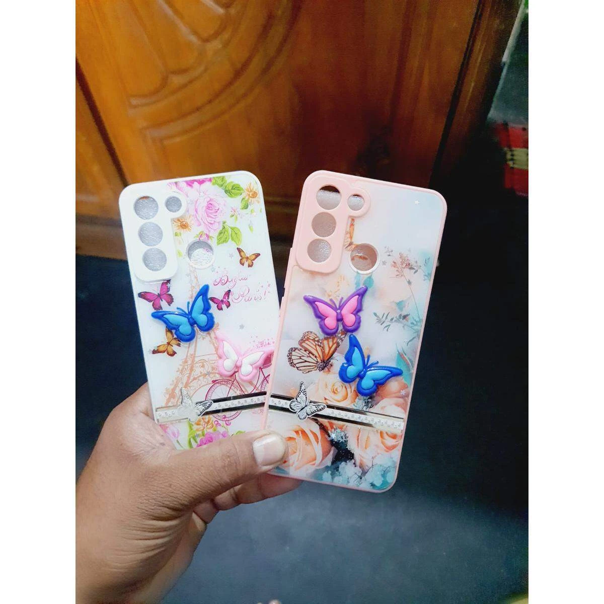For Tecno Pop 5 Lite Butterfly Phone Case New Ladies Back Cover - Redmi Note 11 Back Cover