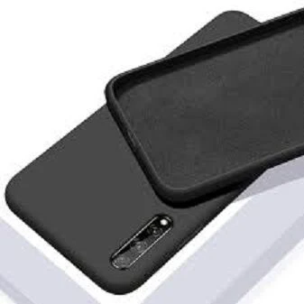 Silicone Case For Huawei Y8p / Huawei P Smart S - Soft Flexible Rubber Material Premium Shockproof Camera Bumper Protective Stylish Silicon Back Cover