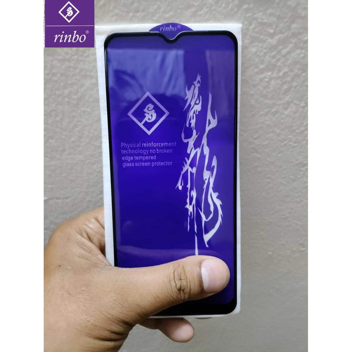 For Xiaomi Redmi 10A Rinbo Full Tempered Glass Screen Protector