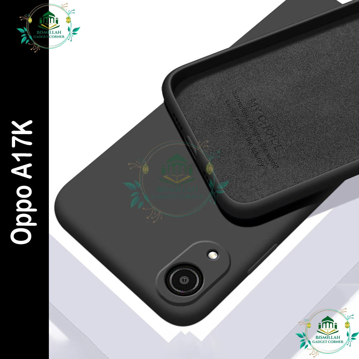 Premium Silicone Case For OPPO A17K  Crystal Clear Soft TPU Ultra-Thin Transparent Flexible Protective Mobile Phone Back Cover
