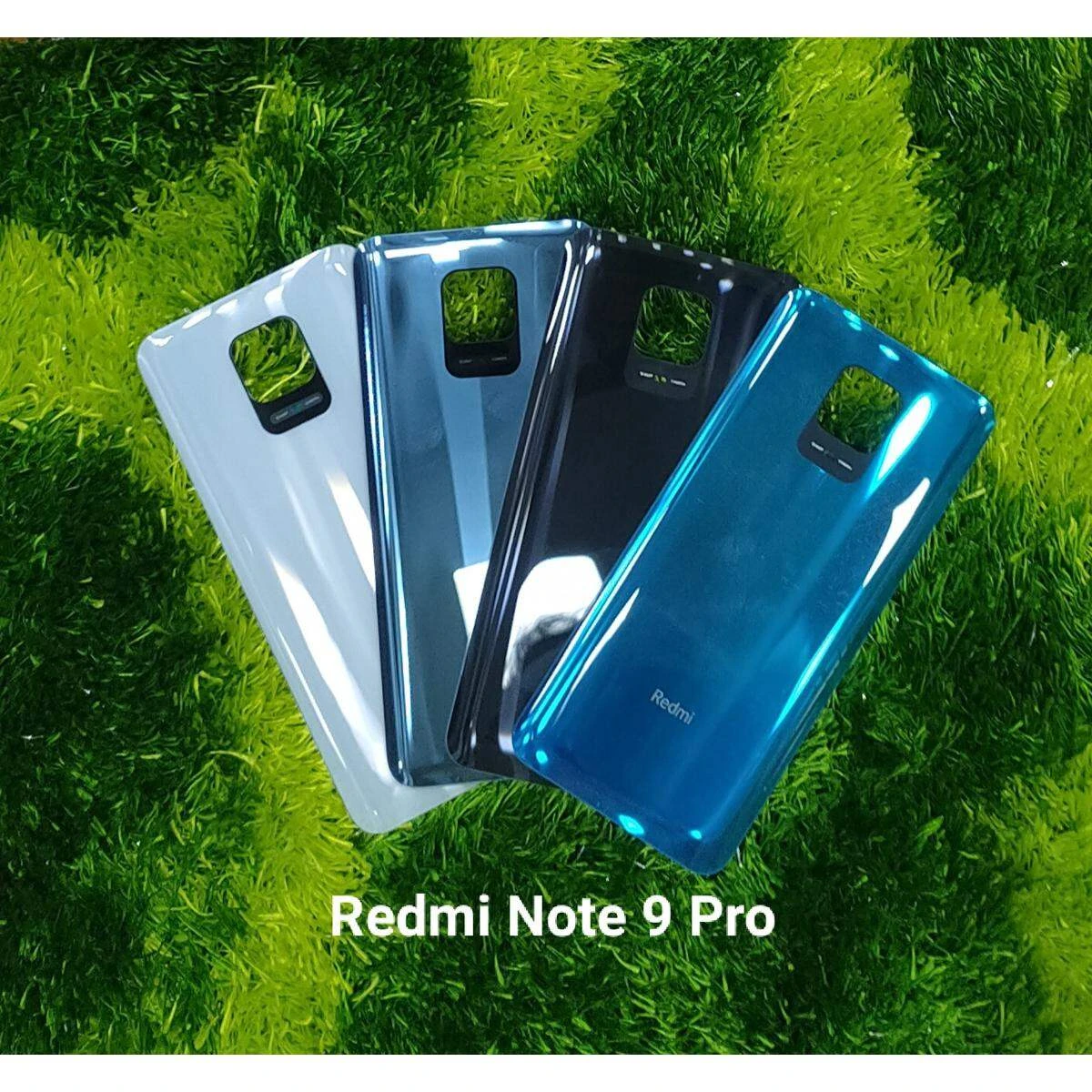 Backshell for Redmi Note 9 Pro / Note 9 Pro Max Replacement Back Battery Cover For Xiaomi Redmi Note 9 Pro Back Rear Glass Case