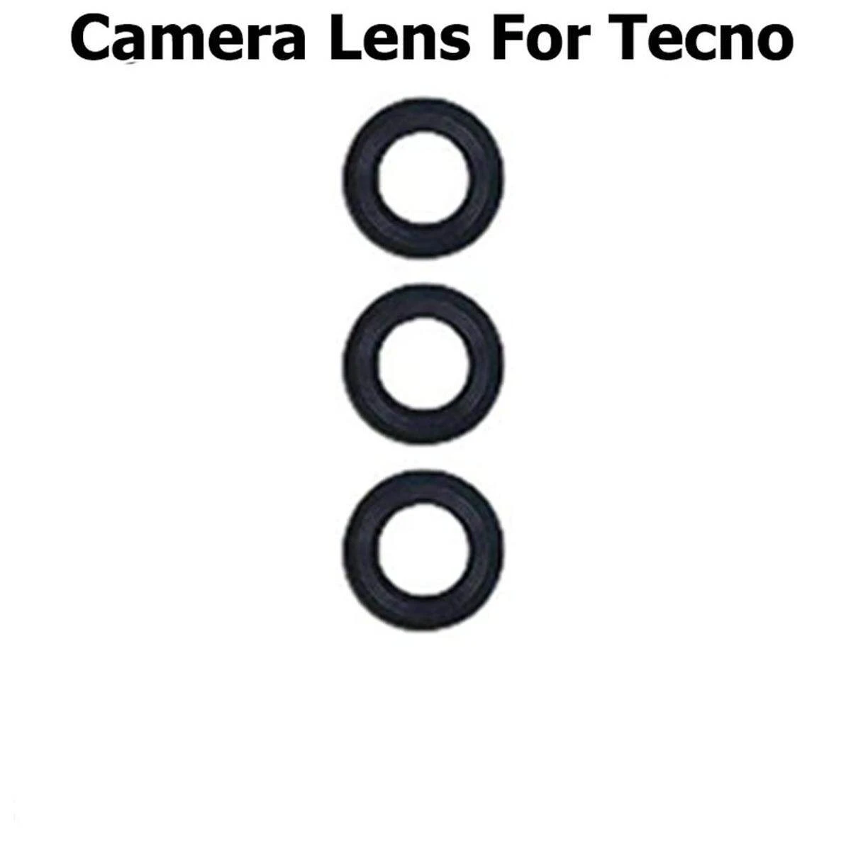 Camera Lens for Tecno Spark 7 pro Black