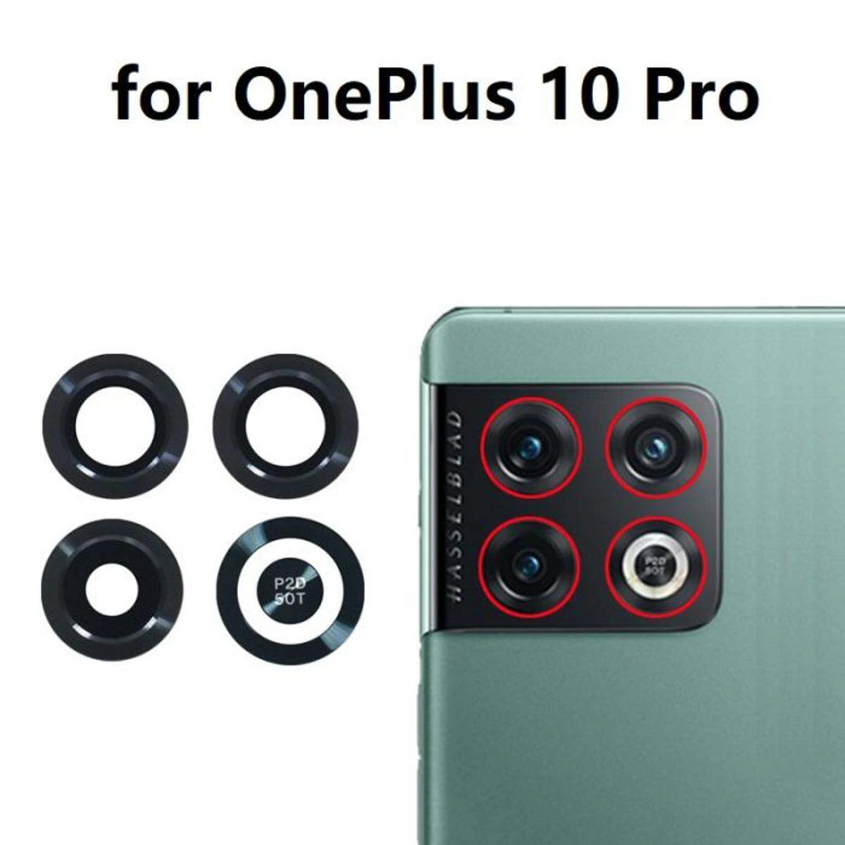 Back Camera Lens Glass for OnePlus 10 Pro main camera lens