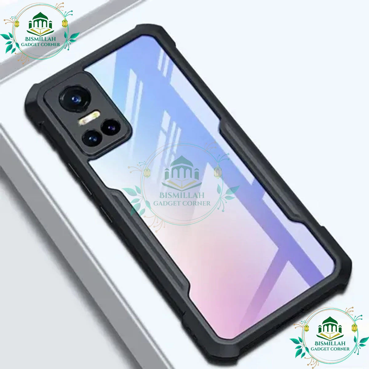 For itel Vision 5 Transparent CXunddo Shockproof Back Cover Phone Case
