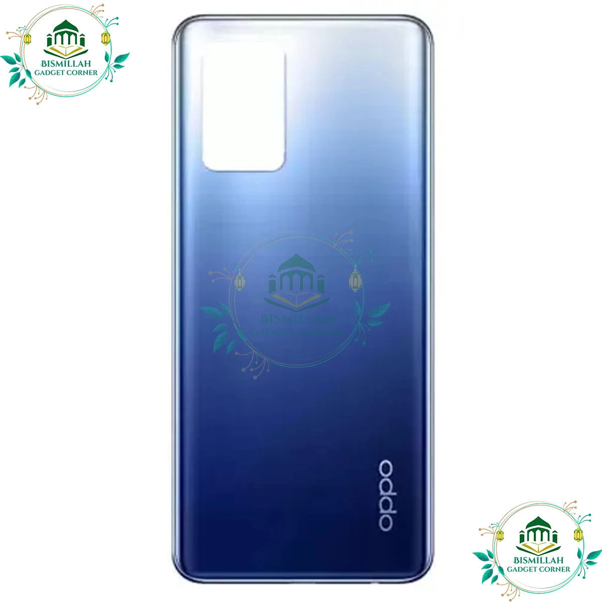Back Panel Cover for Oppo F19 Pro - Silver