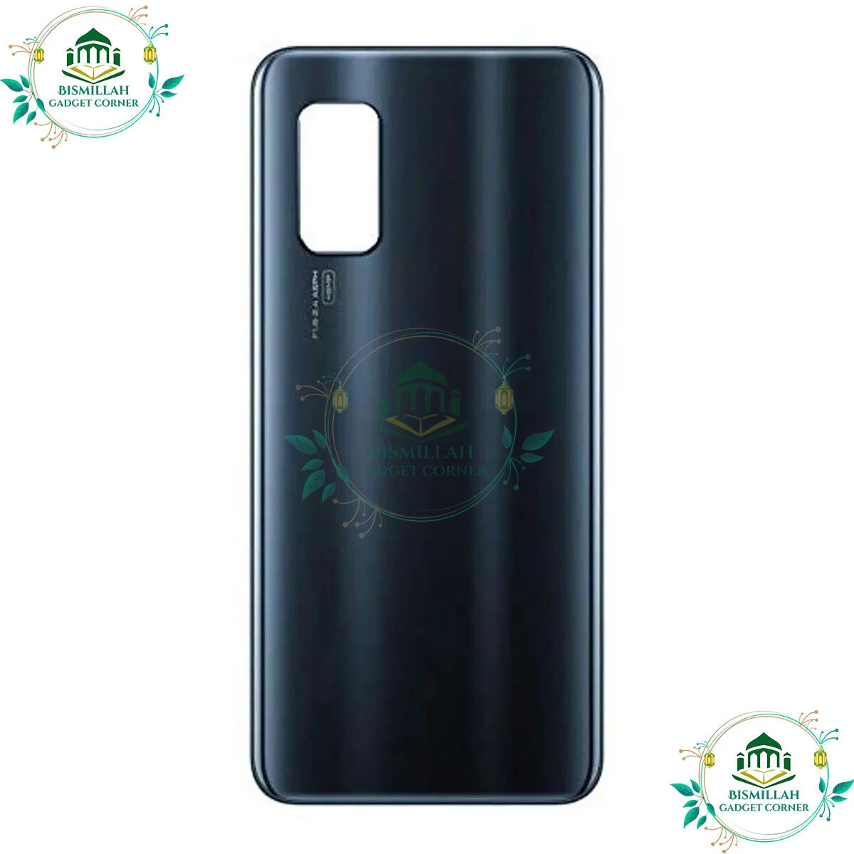 Back Panel Cover for Vivo V17 - Black-Blue-white