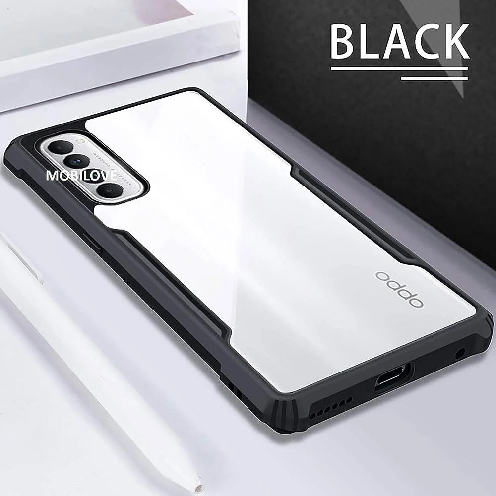 Xundd Case For Oppo Reno 4 Pro  Case Unique Shockproof Transparent Phone Cover - Phone Back Cover