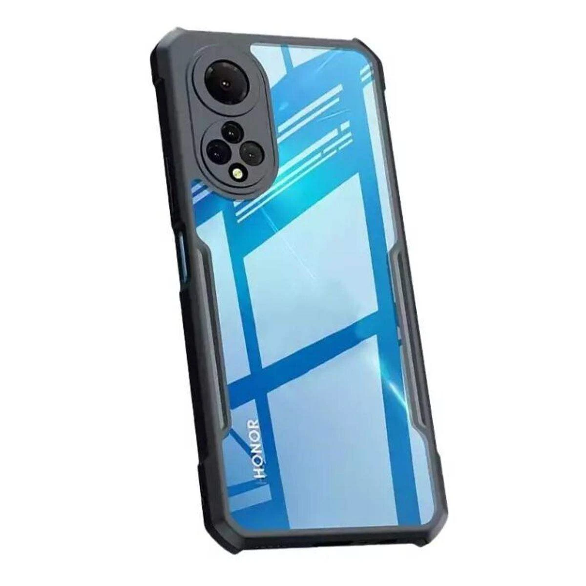 XUNDD CASE For Honor X7 Unique Shockproof Military Grade Bumper Arcylic TPU Phone Case Clear Transparent Back Cover -For Honor X7 Back Cover