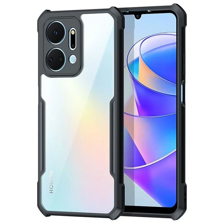 XUNDD CASE For Honor X7A Unique Shockproof Military Grade Bumper Arcylic TPU Phone Case Clear Transparent Back Cover -For Honor X7A Back Cover