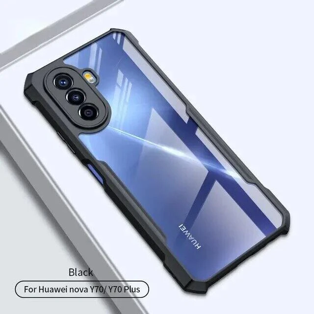For Huawei nova Y70 Plus / Huawei nova Y70 Xundd Case Unique Reinforced Corner with Shock-Proof Transparent Back Cover Phone Case