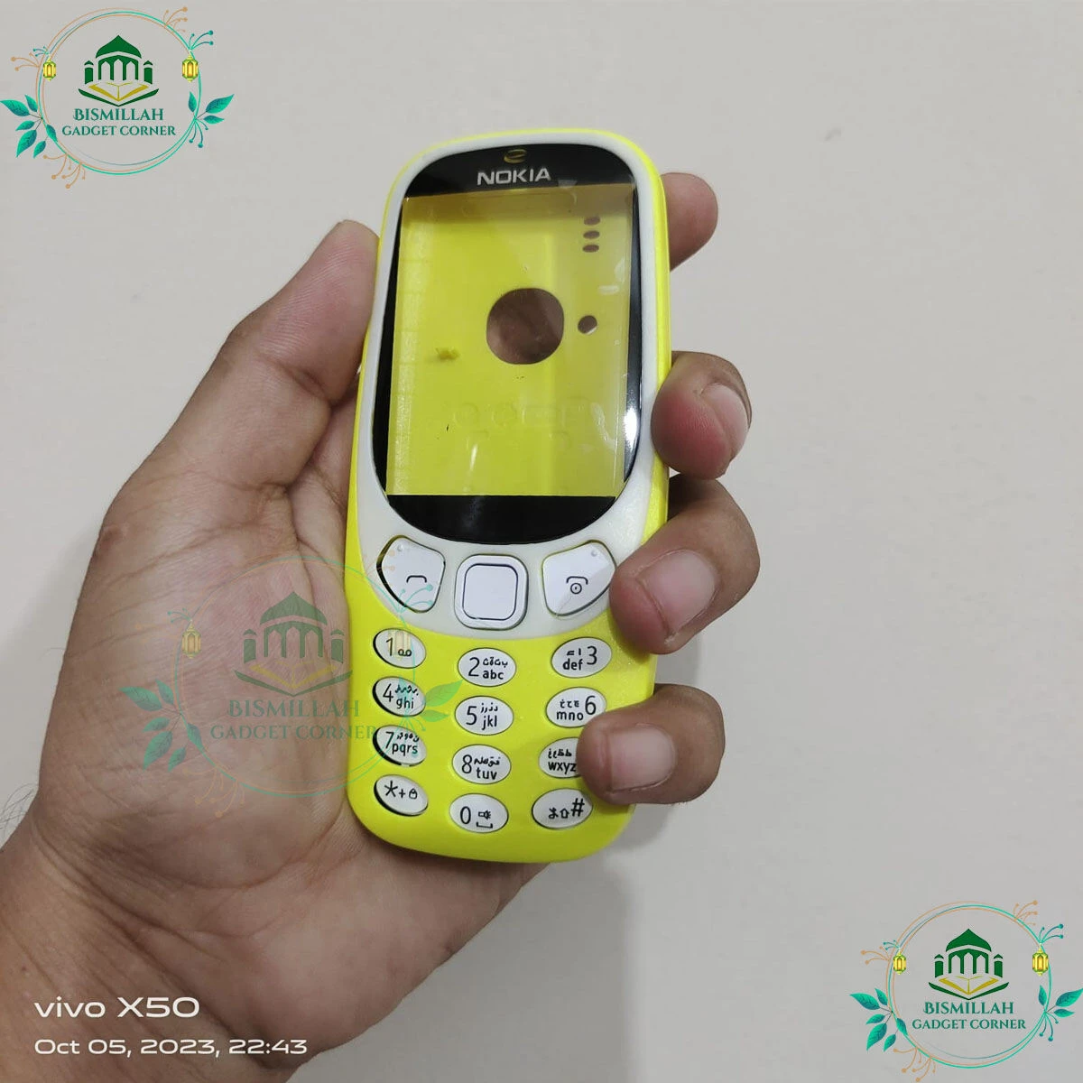 Full Body Casing for Nokia N3310 Full Complete Mobile Casing / Cashing / Housing with Body