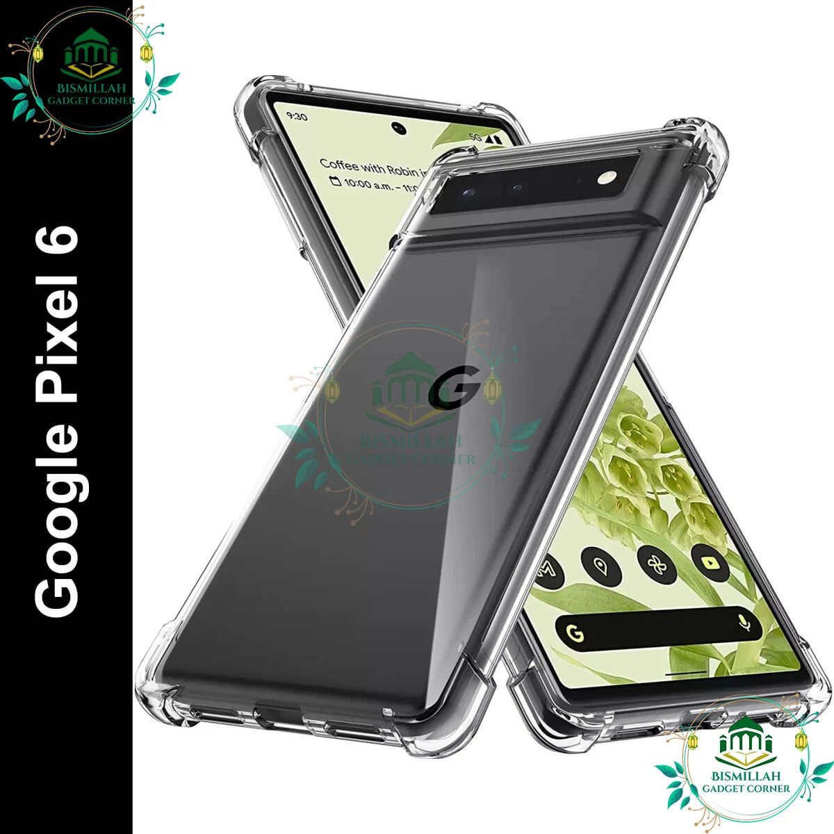 Transparent back cover For pixel 6 Luxury transparent Protect Back Cover Soft Case
