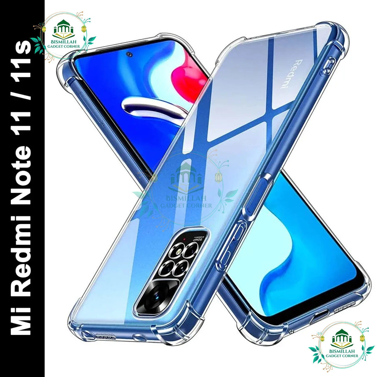 Transparent back cover For Xiaomi Redmi Note 11 4G/ Xiaomi Redmi Note 11s Luxury transparent Protect Back Cover Soft Case