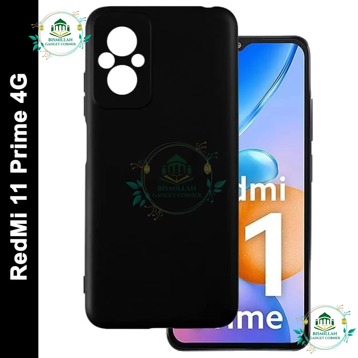 Premium Liquid Silicone Phone case for Xiaomi Redmi 11 Prime 4g Liquid Silicon Mobile Back Case Soft Silicone Phone Cover - মোবাইল ফোন - Phoneo