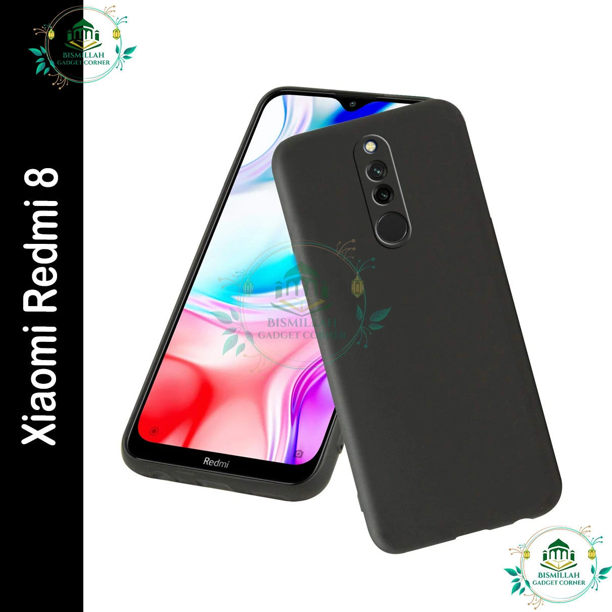 Premium Liquid Silicone Phone case for Xiaomi Redmi 8 Liquid Silicon Mobile Back Case Soft Silicone Phone Cover