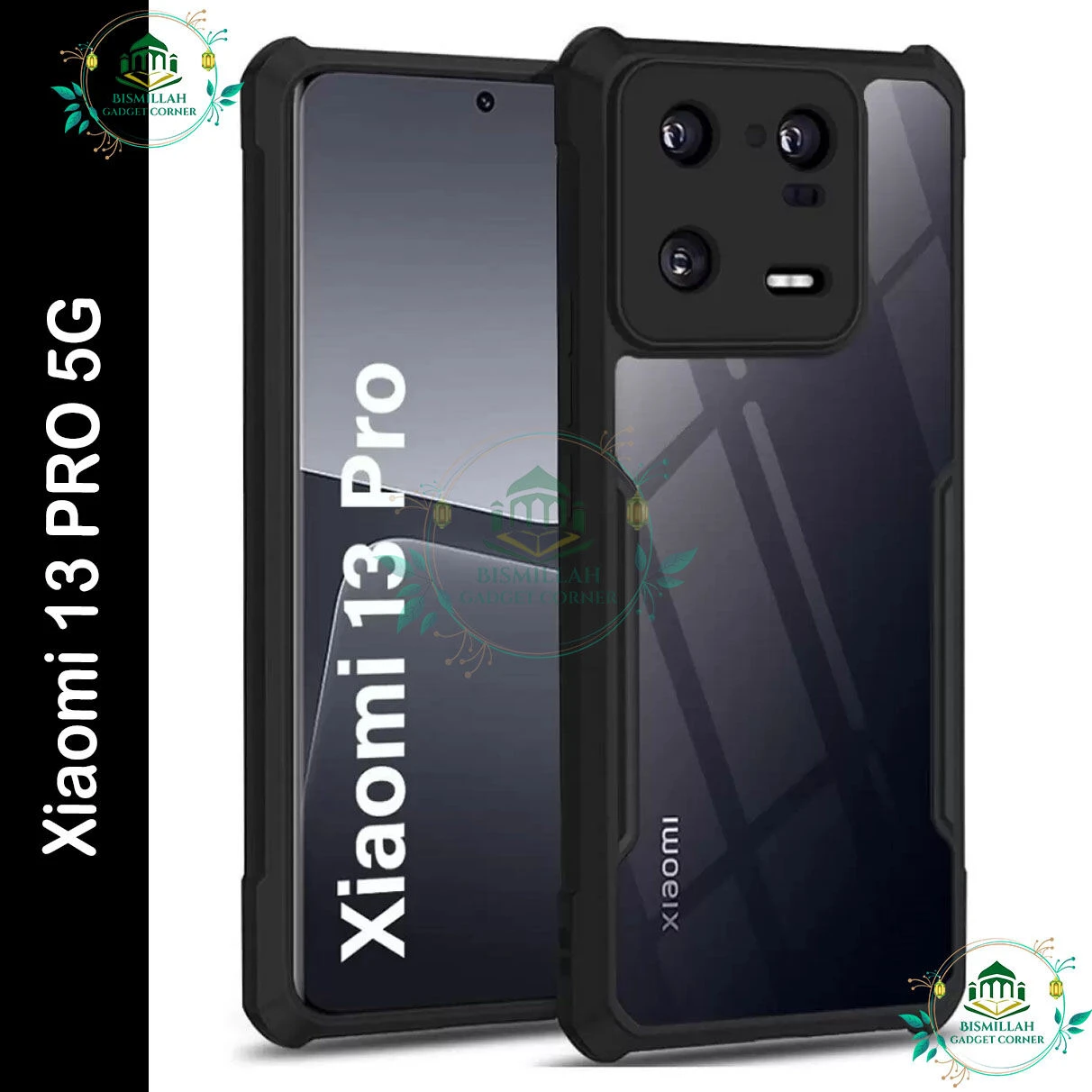 Xundd Back Cover for Xiaomi 13 PRO 5G / Mi 13 PRO 5G  Transparent Hybrid Hard PC Back Bumper