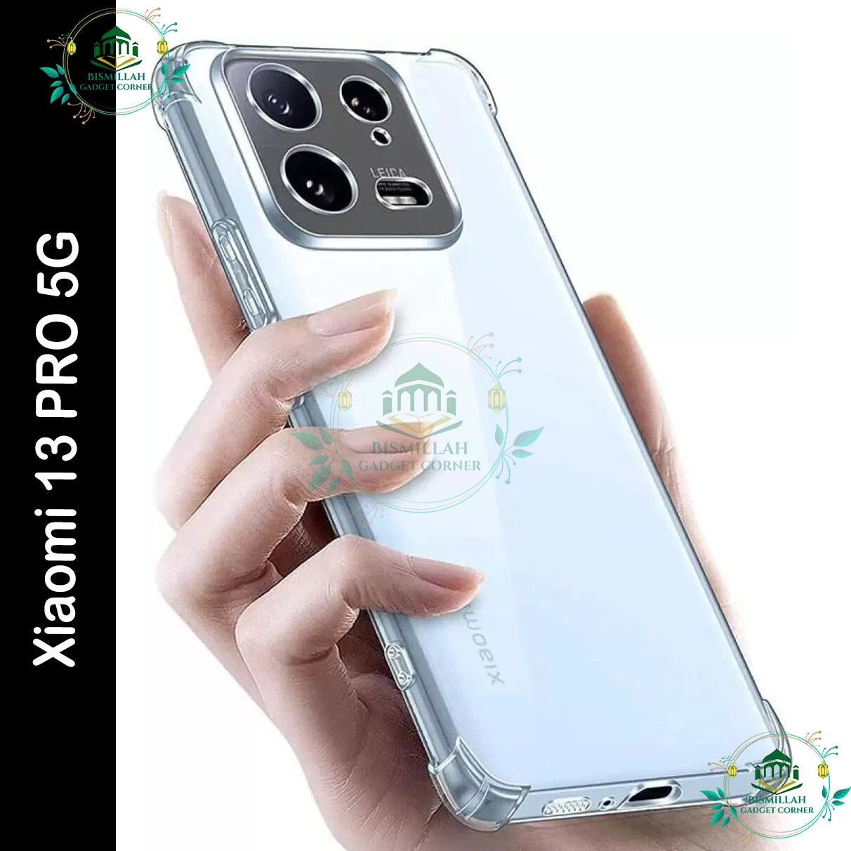 Transparent back cover For Xiaomi 13 PRO 5G / Mi 13 PRO 5G Luxury transparent Protect Back Cover Soft Case