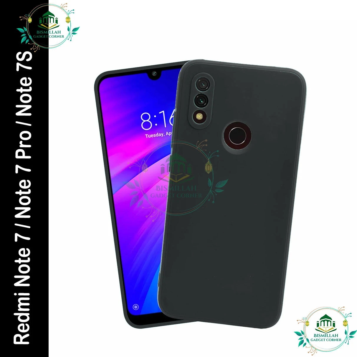 Premium Liquid Silicone Phone case for Xiaomi Redmi Note 7 / Redmi Note 7 Pro / Redmi Note 7S Liquid Silicon Mobile Back Case Soft Silicone Phone Cover