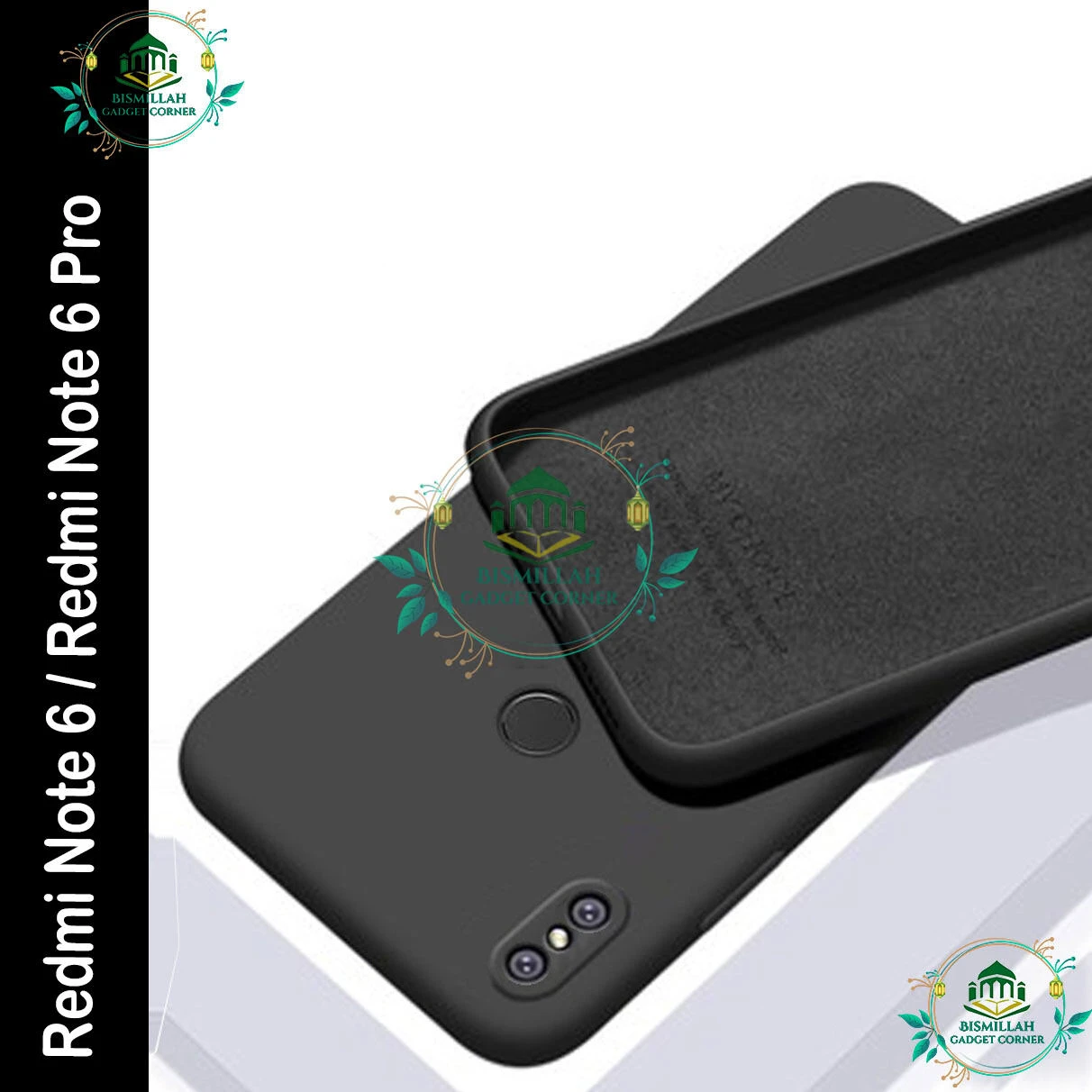 Premium Liquid Silicone Phone case for Xiaomi Redmi Note 6 / Redmi Note 6 Pro Liquid Silicon Mobile Back Case Soft Silicone Phone Cover