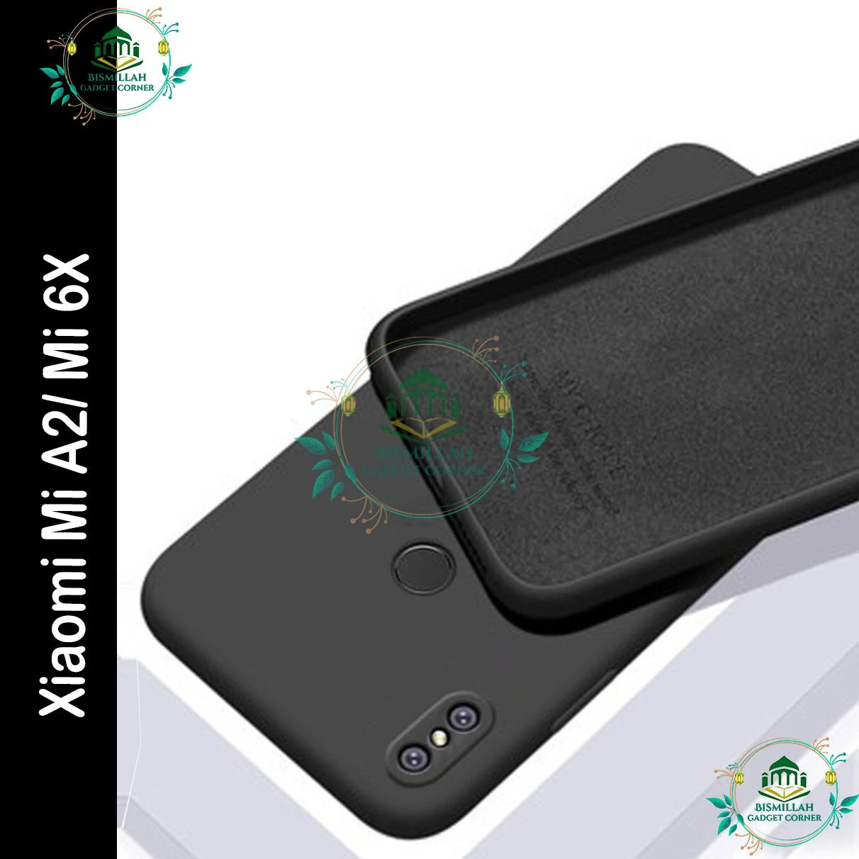 Premium Liquid Silicone Phone case for Xiaomi Mi A2 / Mi 6X Liquid Silicon Mobile Back Case Soft Silicone Phone Cover