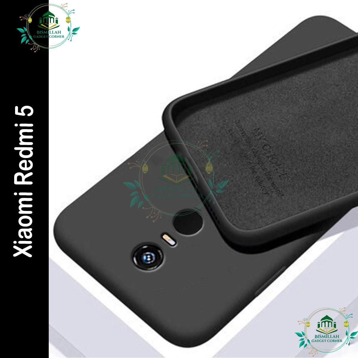 Premium Liquid Silicone Phone case for Xiaomi Redmi 5 Liquid Silicon Mobile Back Case Soft Silicone Phone Cover