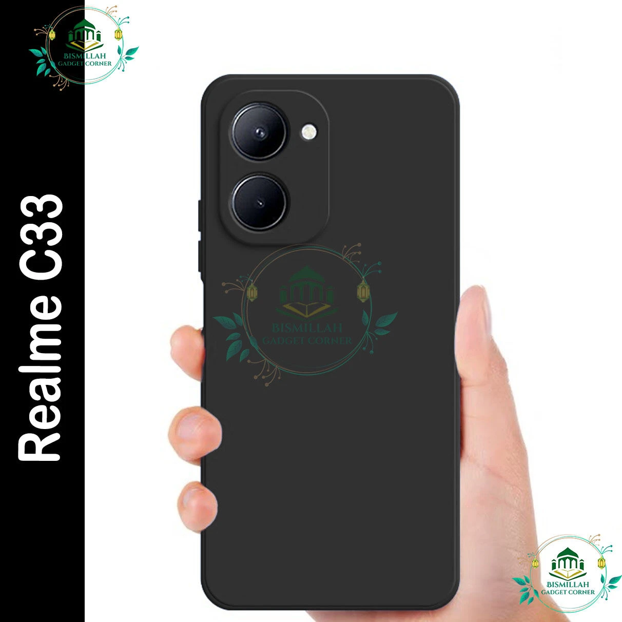 Premium Liquid Silicone Phone case for Realme C33 Liquid Silicon Mobile Back Case Soft Silicone Phone Cover