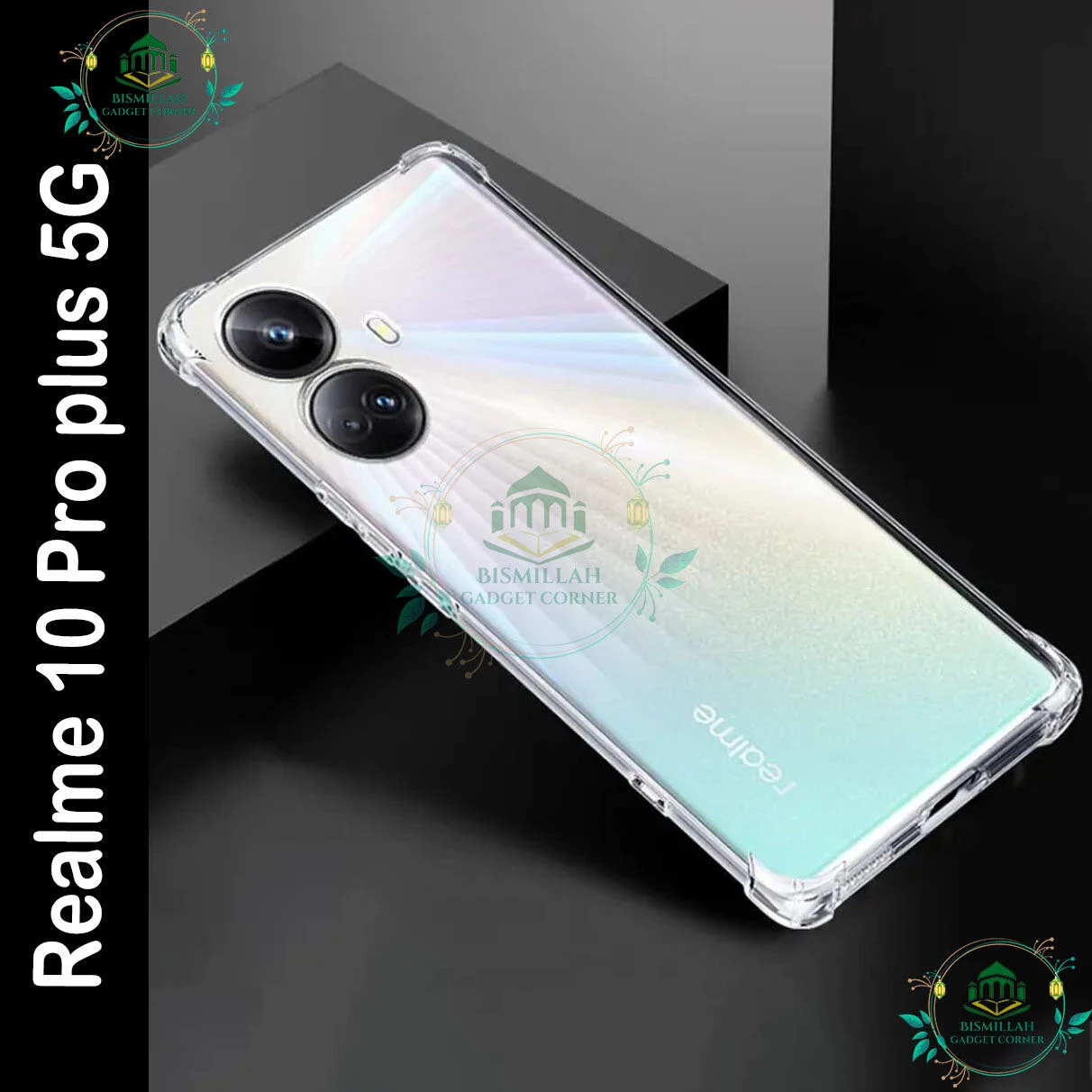 Transparent back cover For Realme 10 pro plus 5G / Realme 10 pro+ 5G Luxury transparent Protect Back Cover Soft Case