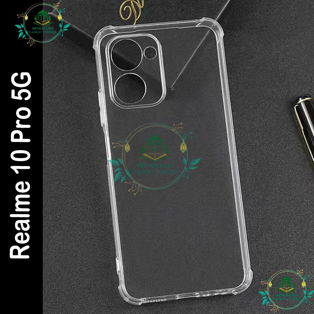 Transparent back cover For Realme 10 pro 5G Luxury transparent Protect Back Cover Soft Case