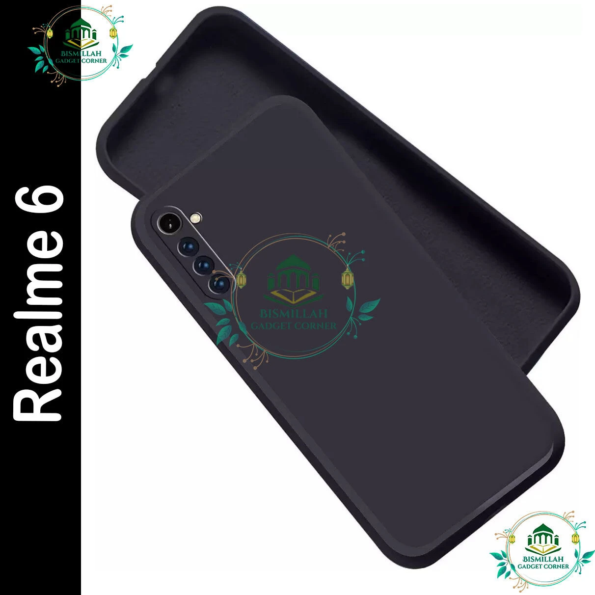Premium Liquid Silicone Phone case for Realme 6 Liquid Silicon Mobile Back Case Soft Silicone Phone Cover