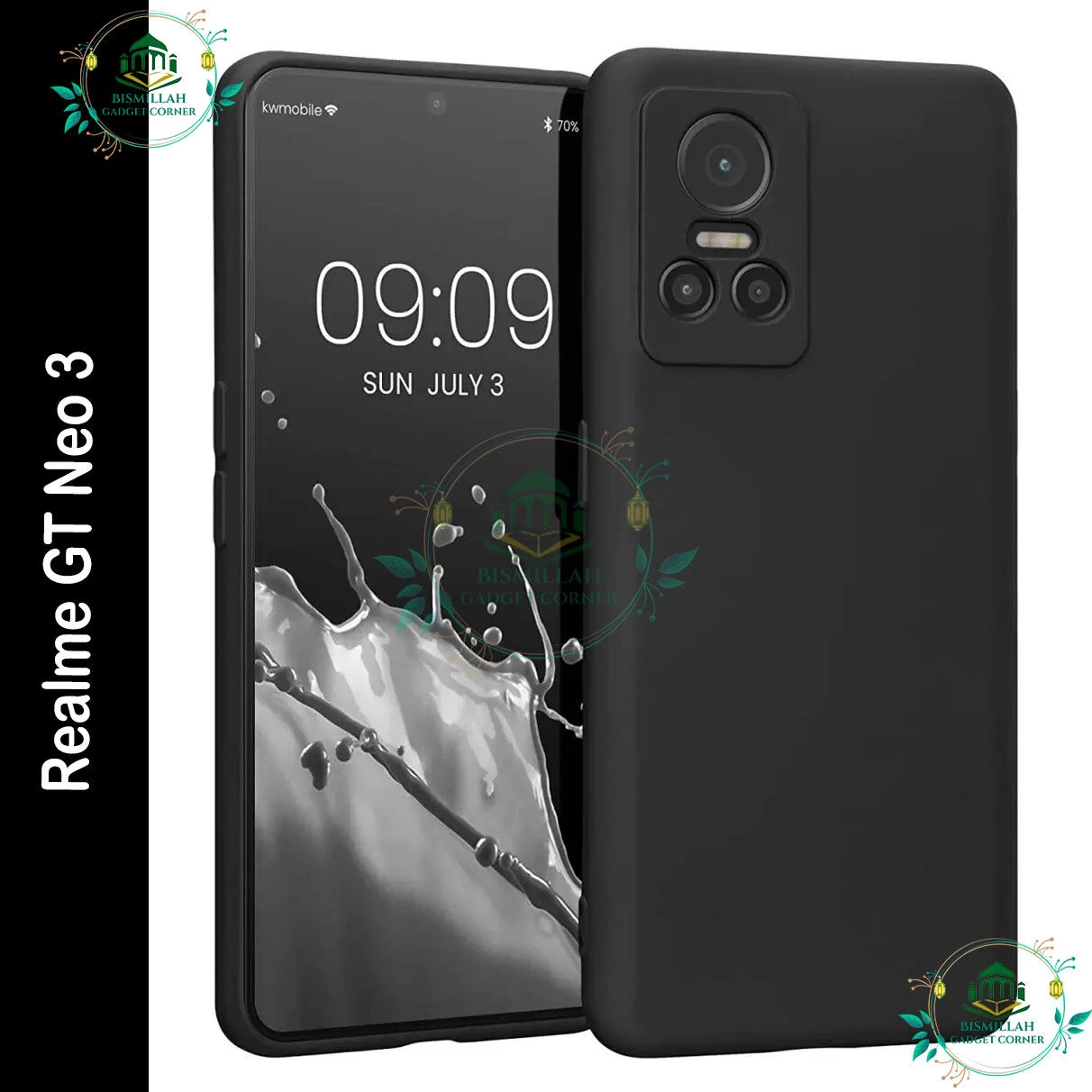 Premium Liquid Silicone Phone case for Realme GT Neo 3 Liquid Silicon Mobile Back Case Soft Silicone Phone Cover