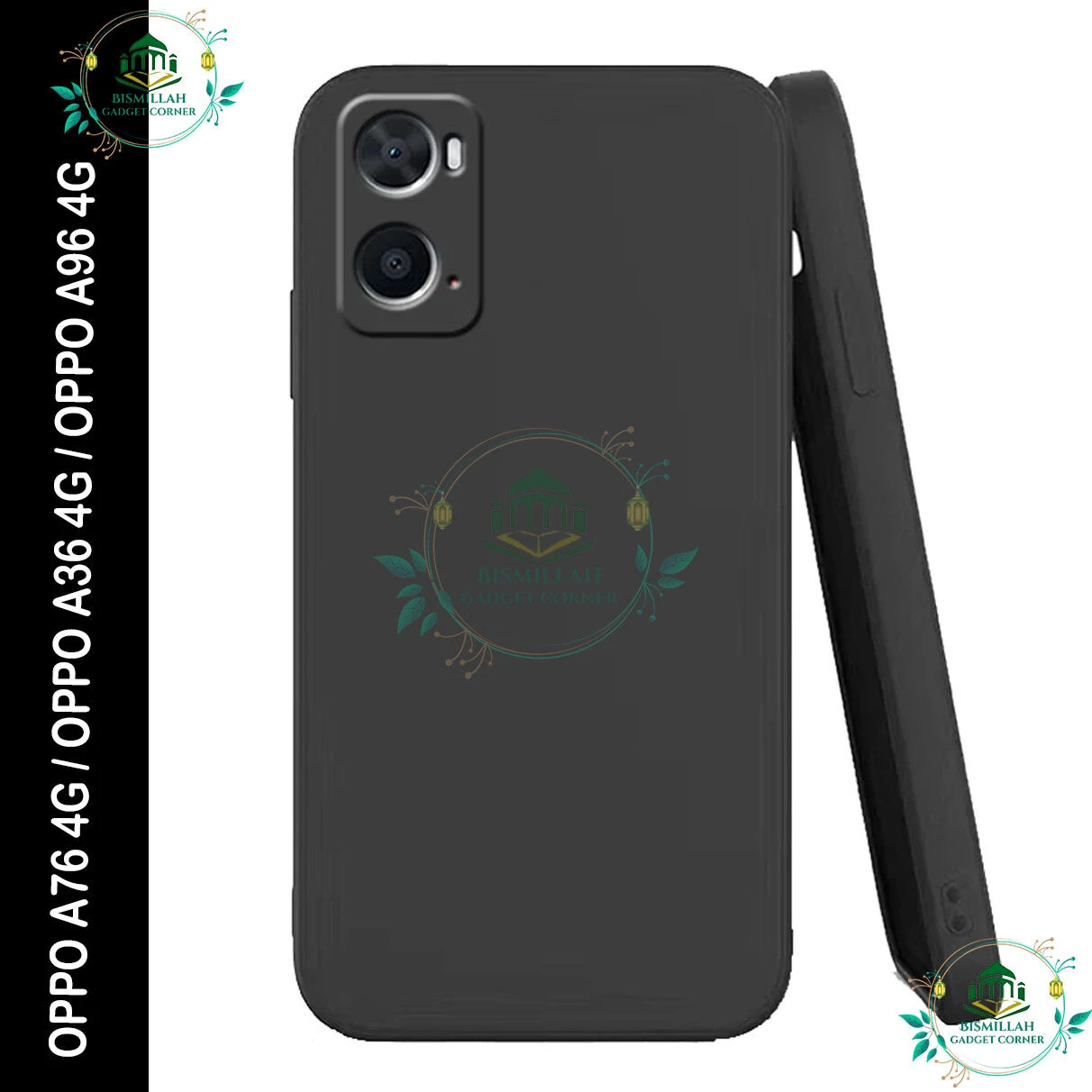 Premium Liquid Silicone Phone case for OPPO A76 4G / OPPO A36 4G / OPPO A96 4G Liquid Silicon Mobile Back Case Soft Silicone Phone Cover