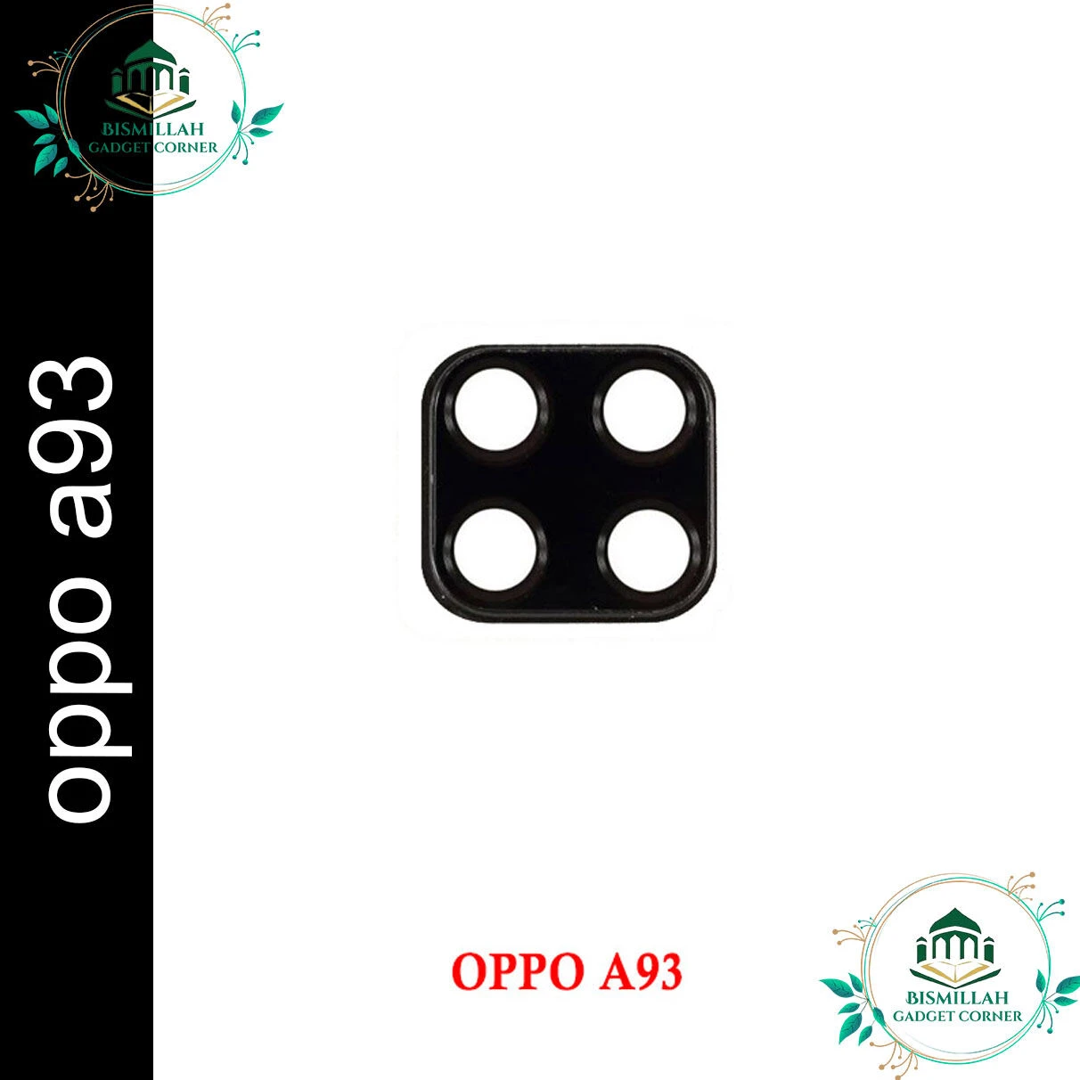 Main Camera Glass For oppo a93 Rear Facing Camera Glass Lens Replacement