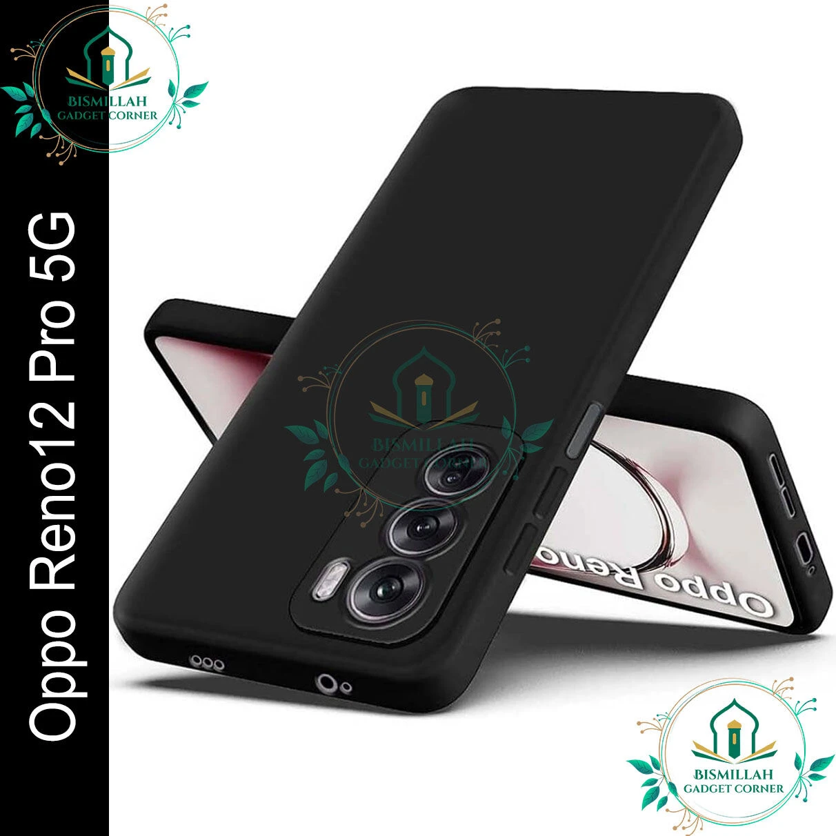 Premium Liquid Silicone Phone case for Oppo Reno12 Pro 5G Liquid Silicon Mobile Back Case Soft Silicone Phone Cover