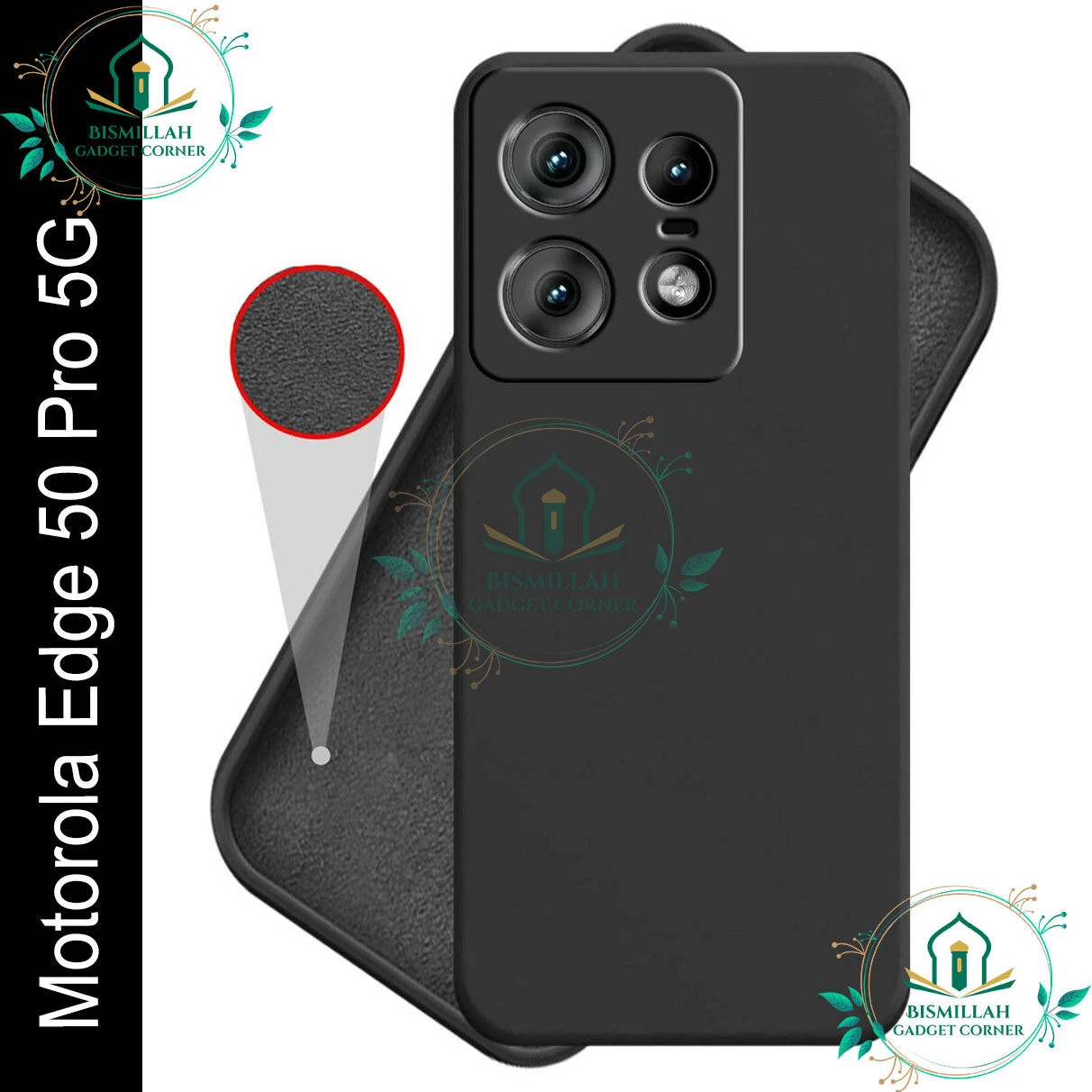 Premium Liquid Silicone Phone case for Motorola Edge 50 Pro 5G Liquid Silicon Mobile Back Case Soft Silicone Phone Cover