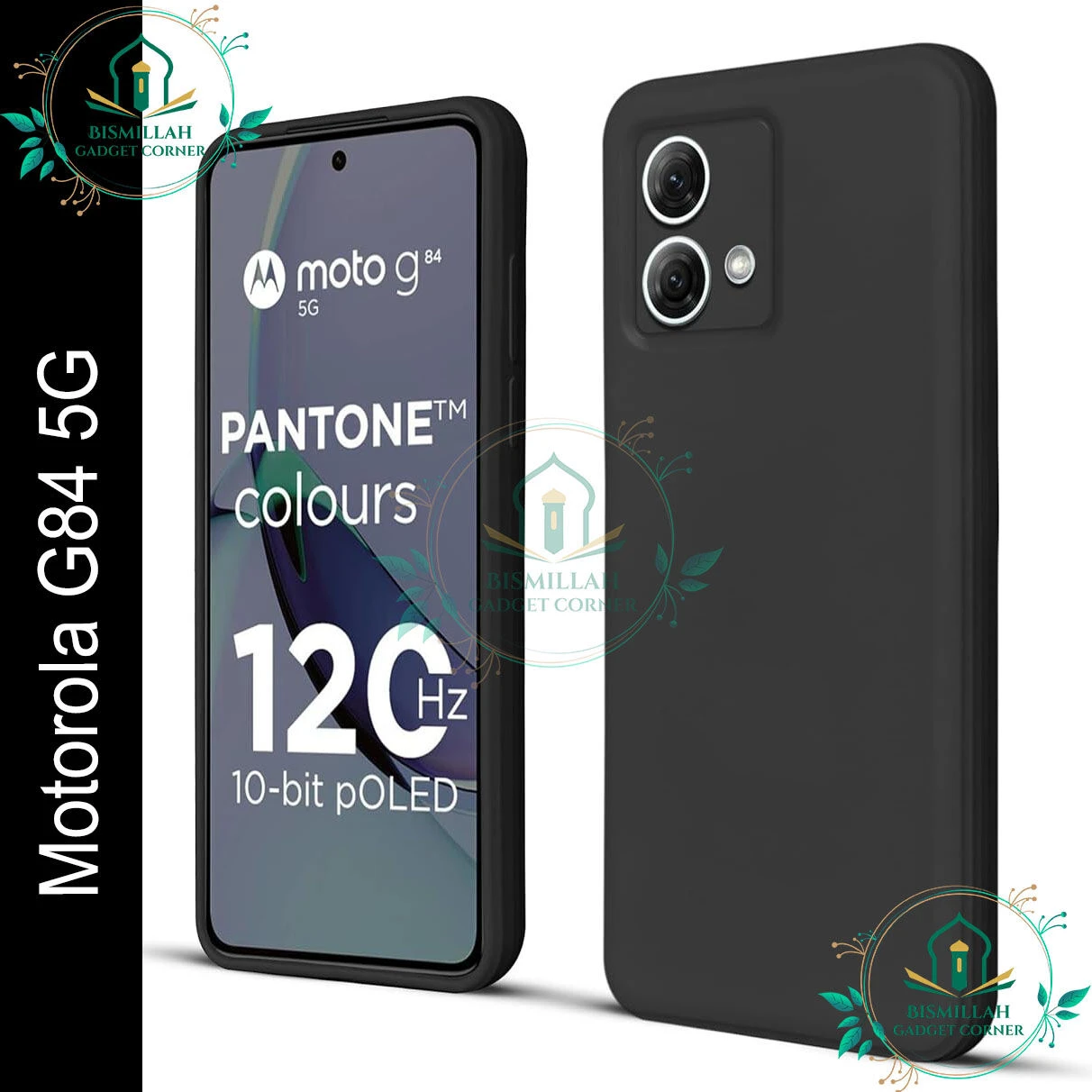 Premium Liquid Silicone Phone case for Motorola Moto G84 5G Liquid Silicon Mobile Back Case Soft Silicone Phone Cover