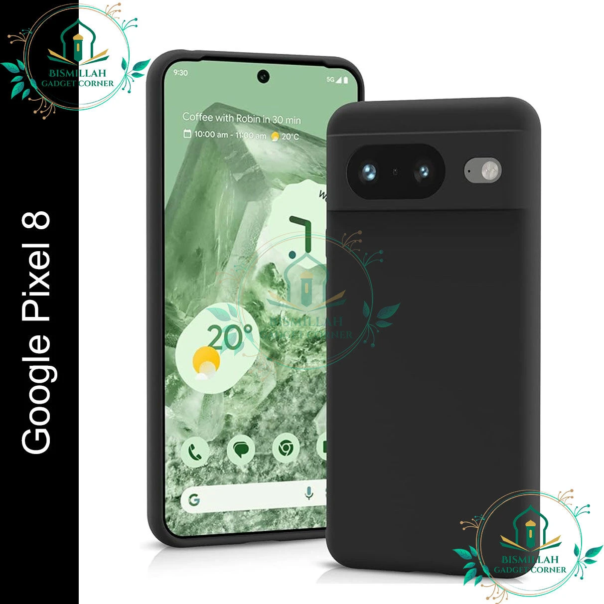 Premium Liquid Silicone Phone case for Google Pixel 8 Liquid Silicon Mobile Back Case Soft Silicone Phone Cover