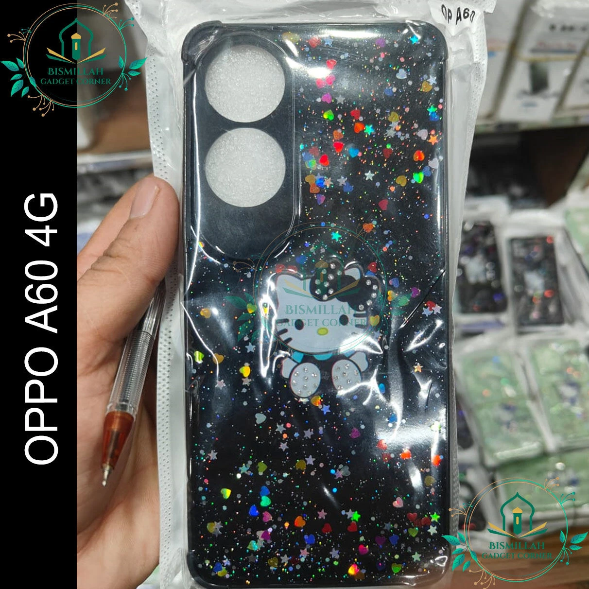 Ladies Cover For OPPO A60 4G Back Cover Soft Phone Case Protection Back Cover - Phone Back Cover - Phone - Camera