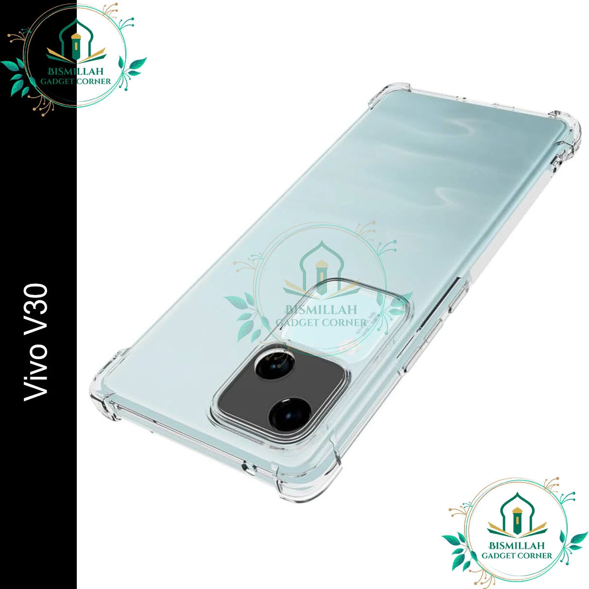 Transparent back cover For Vivo V30 5G Luxury transparent Protect Back Cover Soft Case