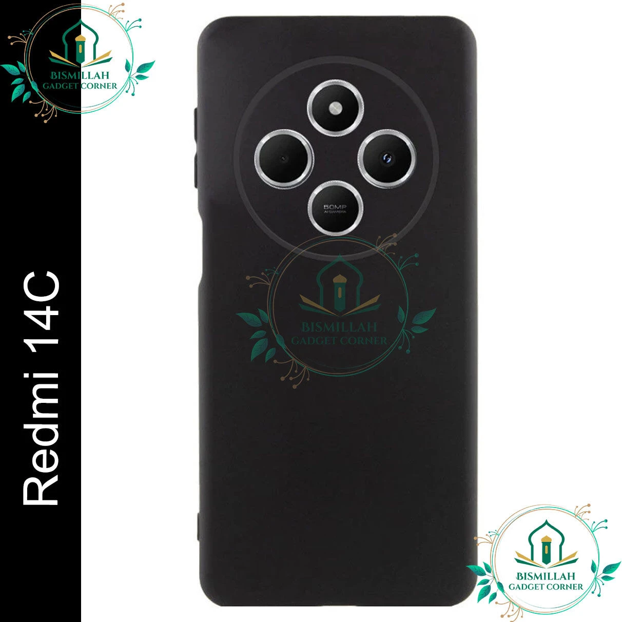 Premium Liquid Silicone Phone case for Xiaomi Redmi 14C Liquid Silicon Mobile Back Case Soft Silicone Phone Cover