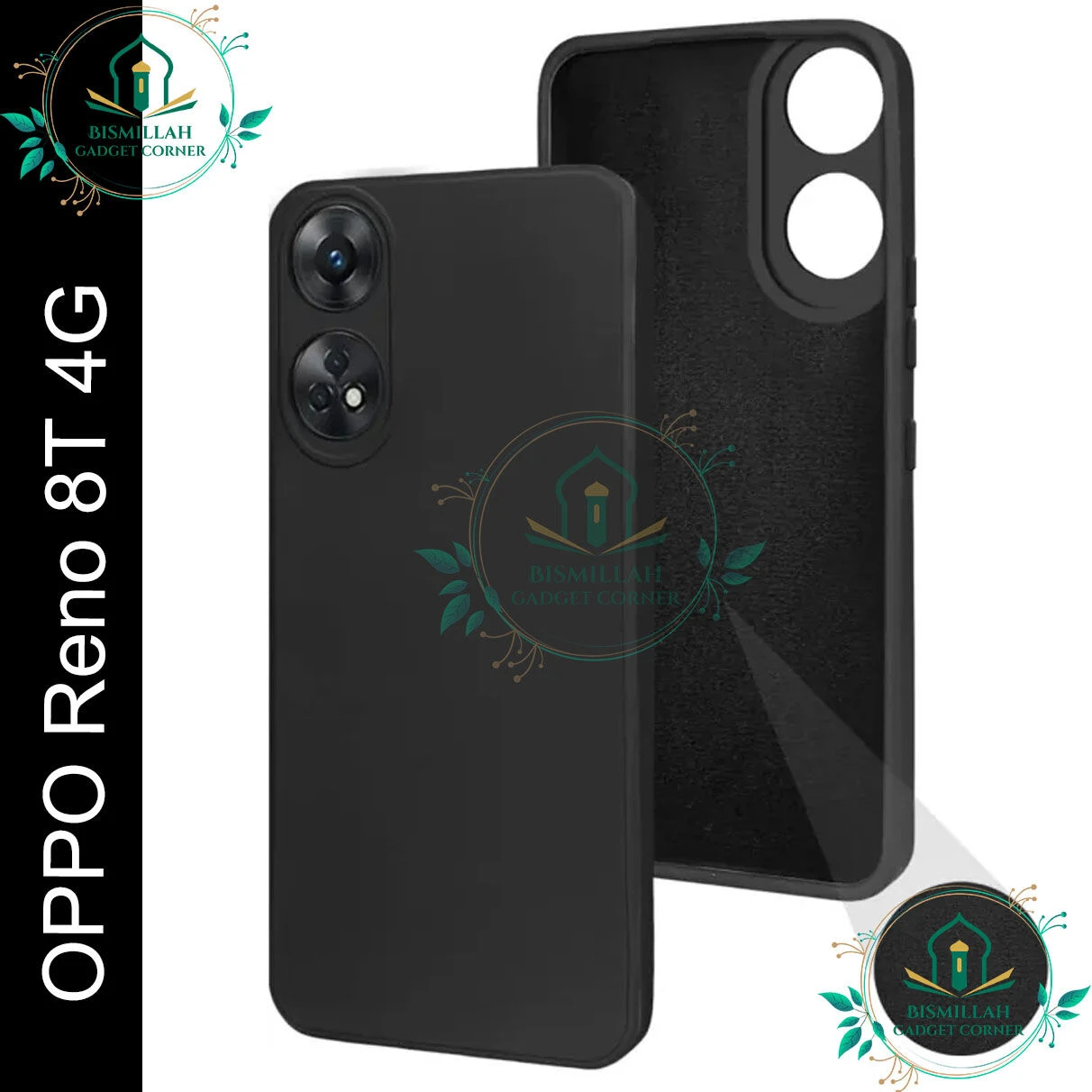 Premium Liquid Silicone Phone case for OPPO Reno8 T 4G Liquid Silicon Mobile Back Case Soft Silicone Phone Cover