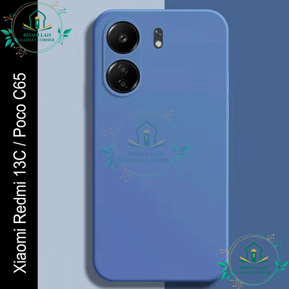 Premium Liquid Silicone Phone case for Xiaomi Redmi 13C / Xiaomi Poco C65 Liquid Silicon Mobile Back Case Soft Silicone Phone Cover