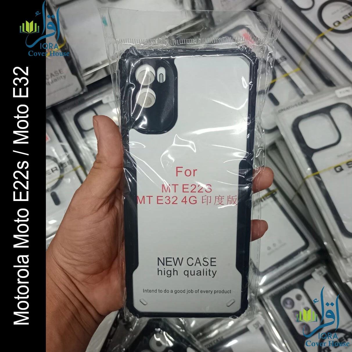 Xundd Back Cover for Motorola Moto E22s / Motorola Moto E32 4g Transparent Hybrid Hard PC Back Bumper