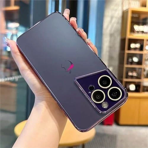 V VOLT Compatible with iPhone 15 pro max Case with Nano Lens Glass Fiber Phone Case, Premium Porsche Design, Prismatic Lens, Soft Unbreakable Edge, Shock Absorption Cover for Camera Drop Protection