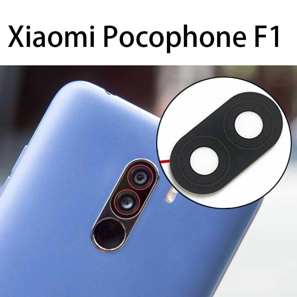 For Xiaomi Poco F1 camera main glass lens Rear Facing Camera Glass Lens Replacement