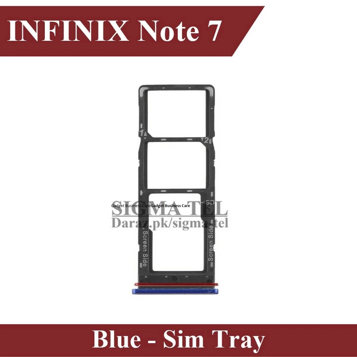 S,IM Card Holder Tray for Infinix Note 7